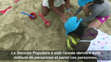 5.000 enfants sur la plage avec le Secours Populaire
