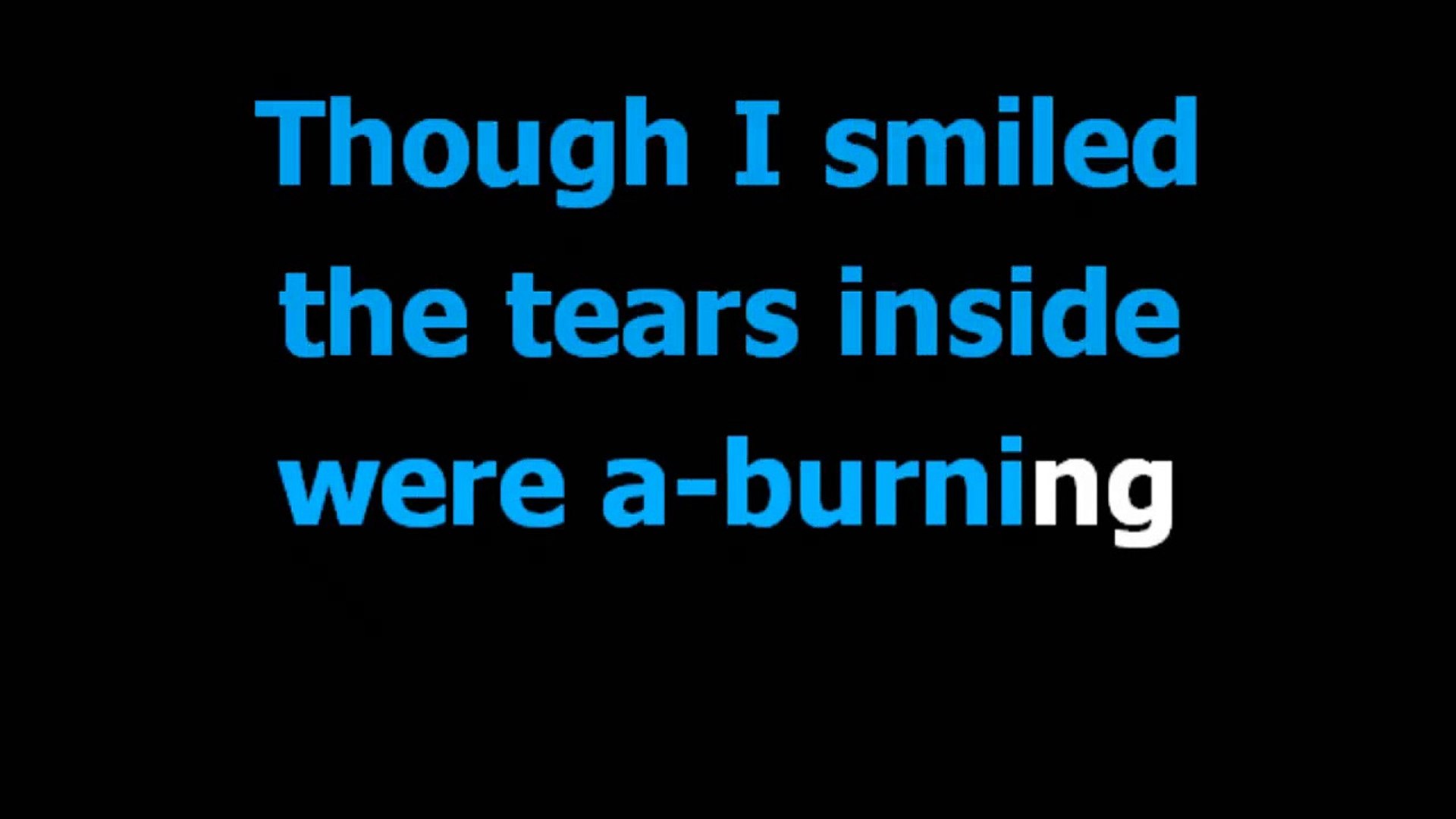 His latest flame -  Elvis Presley  - Karaoke  - Lyrics