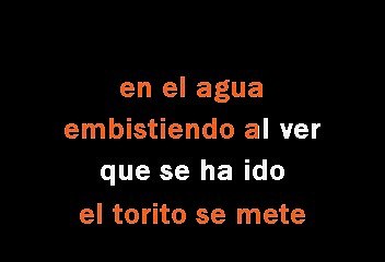 El Matador - El toro y la luna (Karaoke)