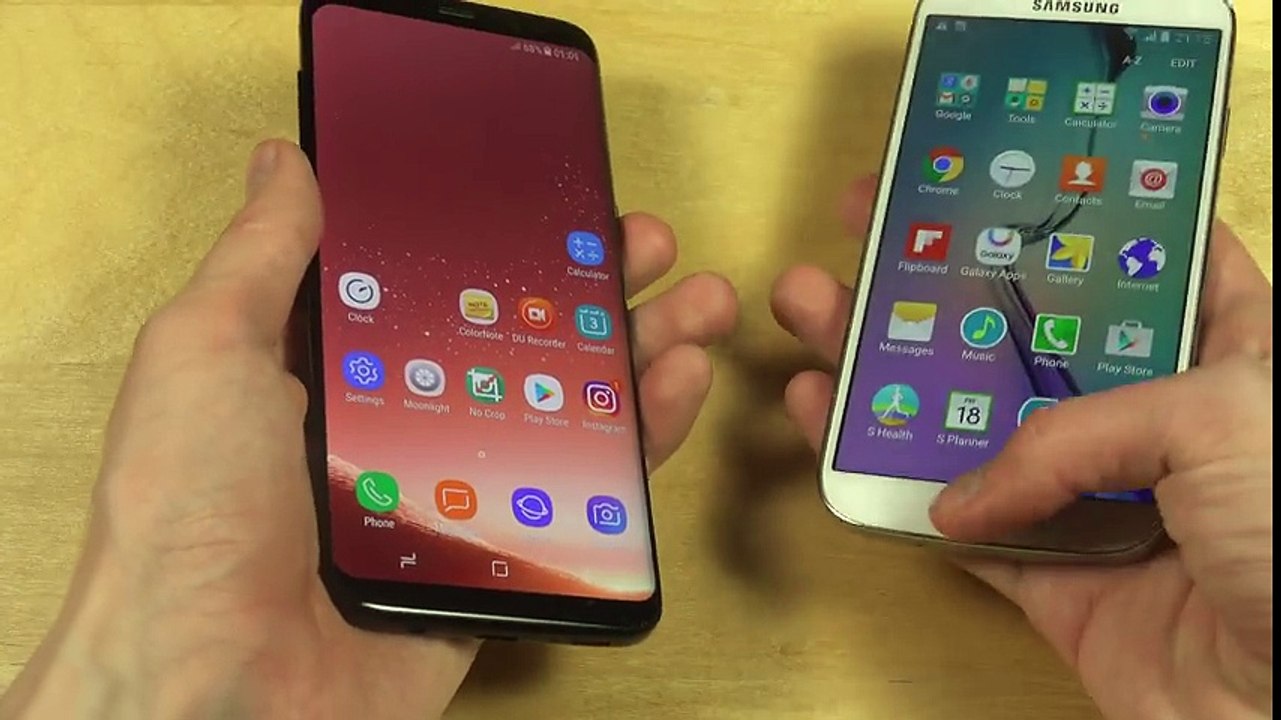 Samsung Galaxy S8 vs. Samsung Galaxy S4 - Which Is Faster