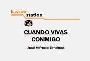 Jose Alfredo Jimenez - Cuando vivas conmigo (Karaoke)