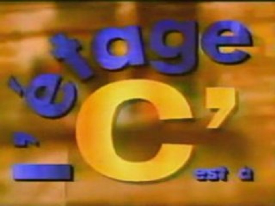 Générique C'est à l'étage - TLM - 1994