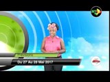 M7TV LA MÉTÉO DU 27 AU 28 MAI 2017