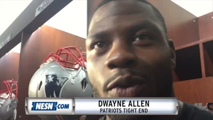 Dwayne Allen Admits Adjusting To Patriots Has Been âExtremely Hardâ Yet Rewarding