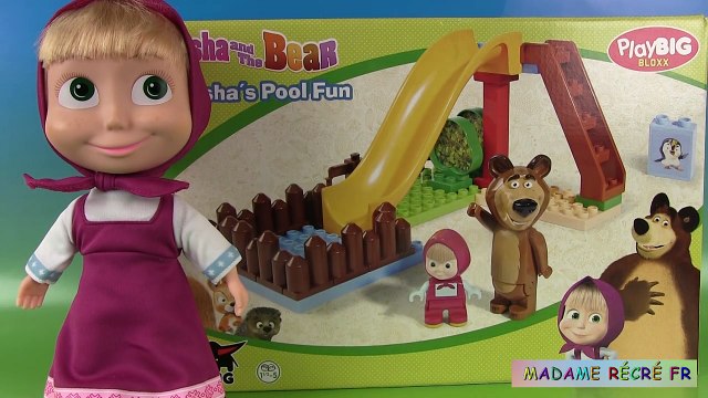 Masha et lours Mishka Маша и Медведь Jeu de construction Maison de Mashas House Lego Blo