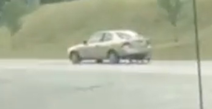 Kentucky Driver Uses Dolly as Rear Tire in Pikeville