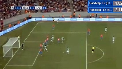 Seydou Doumbia Goal HD - FCSB (Rou) 0-1 Sporting (Por) 23.08.2017
