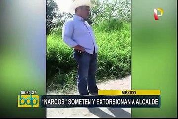 México: narcotraficantes torturan a alcalde y le exigen dinero