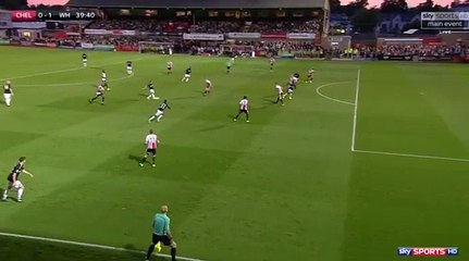 Diafra Sakho Goal HD - Cheltenham	0-1	West Ham 23.08.2017