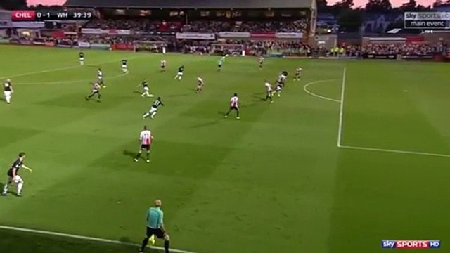 Diafra Sakho Goal HD - Cheltenham	0-1	West Ham 23.08.2017