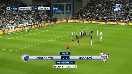 Federico Santander Goal HD - FC Copenhagen (Den)	1-0 Qarabag (Aze)