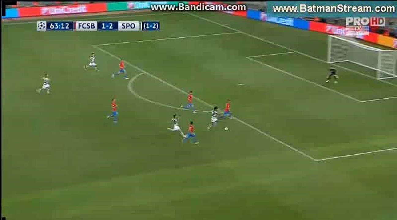 goal FC FCSB 1 - 3 Sporting CP