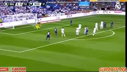 Gol Jordan Veretout Goal Real Madrid 0-1 Fiorentina 23.08.2017