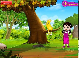 Two Parrots - Tina Bana Telugu Stories for Kids