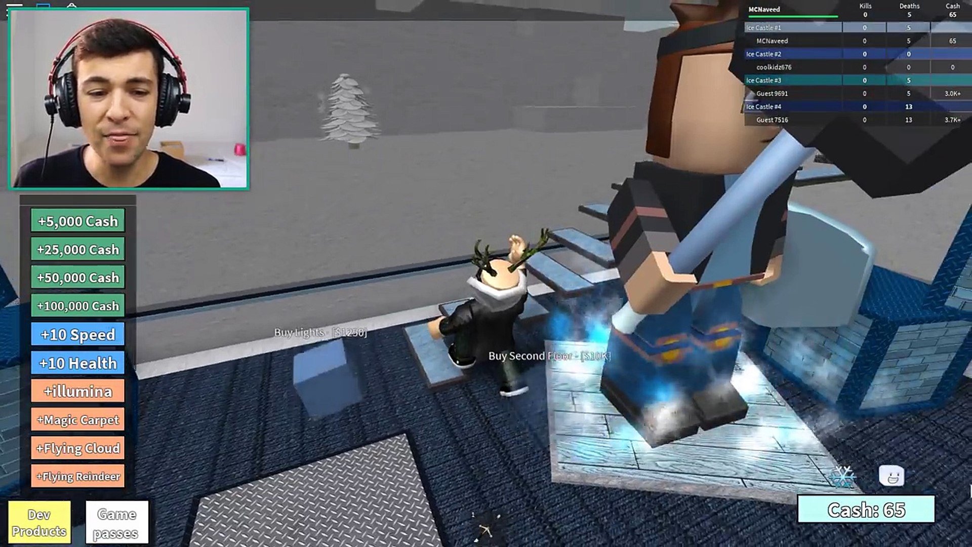 Roblox Ice Castle Tycoon Build Your Own Fortress And Defend It