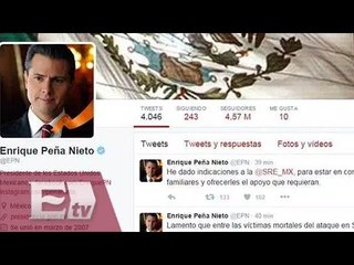 EPN lamenta muerte de mexicano en San Bernardino, California / Ricardo Salas