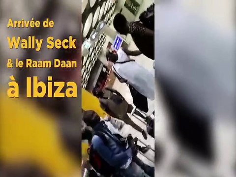 Arrivée de Wally seck en Espagne (Ibiza)