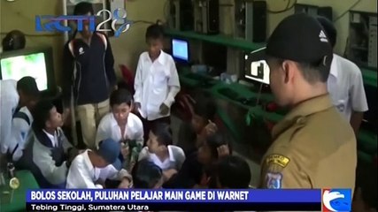 Puluhan Pelajar Kegep Main Game di Warnet saat Jam Sekolah