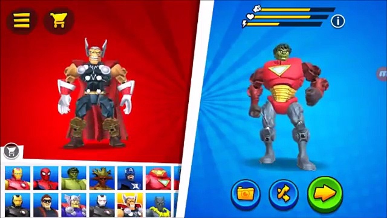 Como liberar todos os personagens do mix+smash Marvel super heros mashers