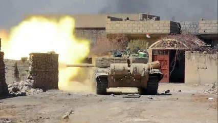 Les troupes avancent vers le centre d'un fief de l'EI en Irak