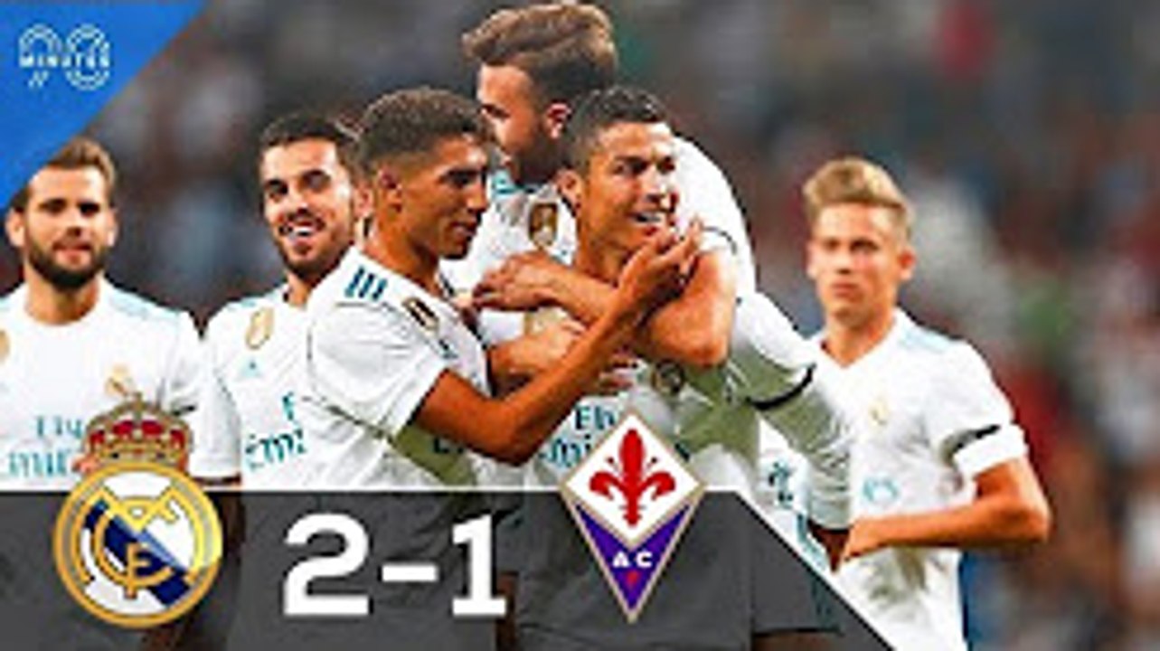 Real Madrid vs Fiorentina 2-1 All Goals & highlights 23/8/2017