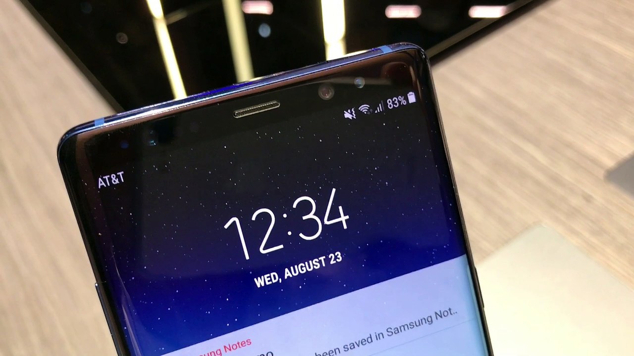 Focus Tech : Tous les capteurs du Galaxy Note 8