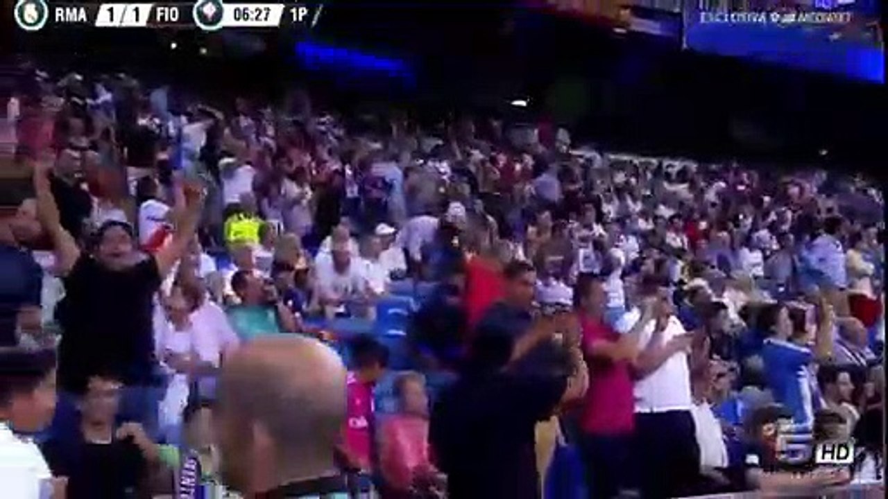 All Goals & Highlights - Real Madrid 2-1 Fiorentina - 24.08.2017