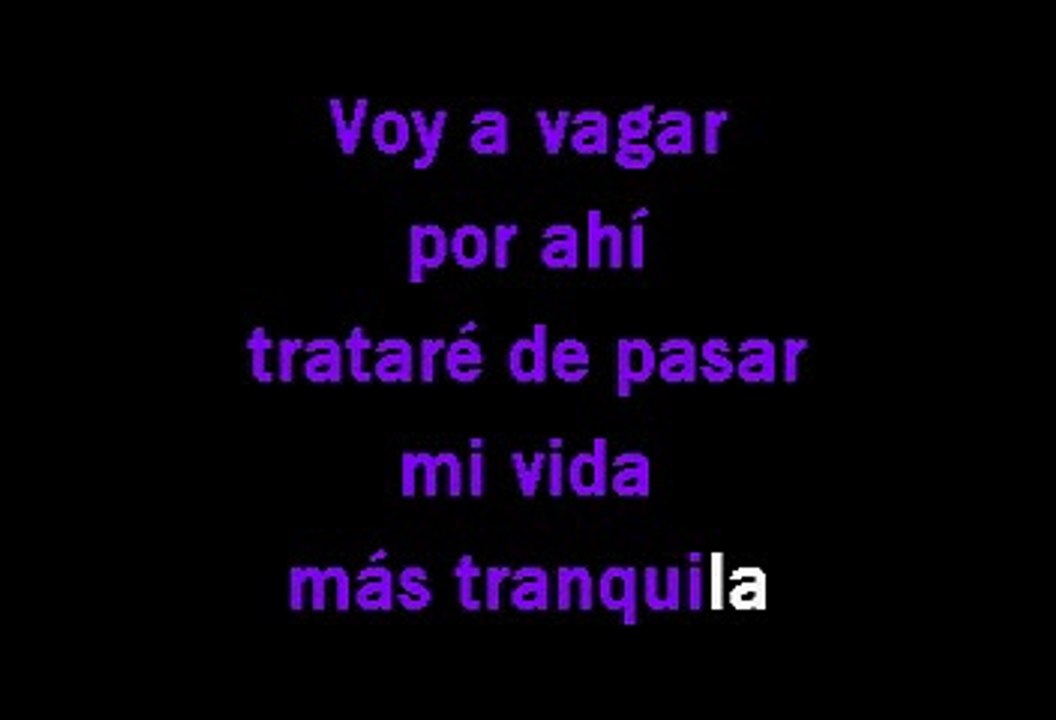 Vicente Fernández - Ya me voy para siempre (Karaoke)