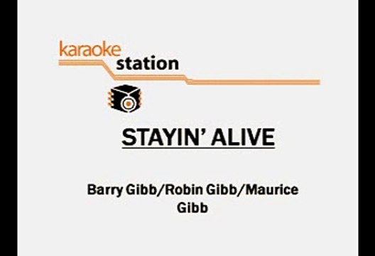 Bee Gees - Stayin alive (Karaoke)