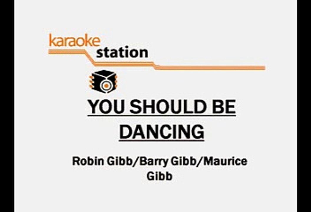 Bee Gees – You Should Be Dancing (Karaoke con voz guia)