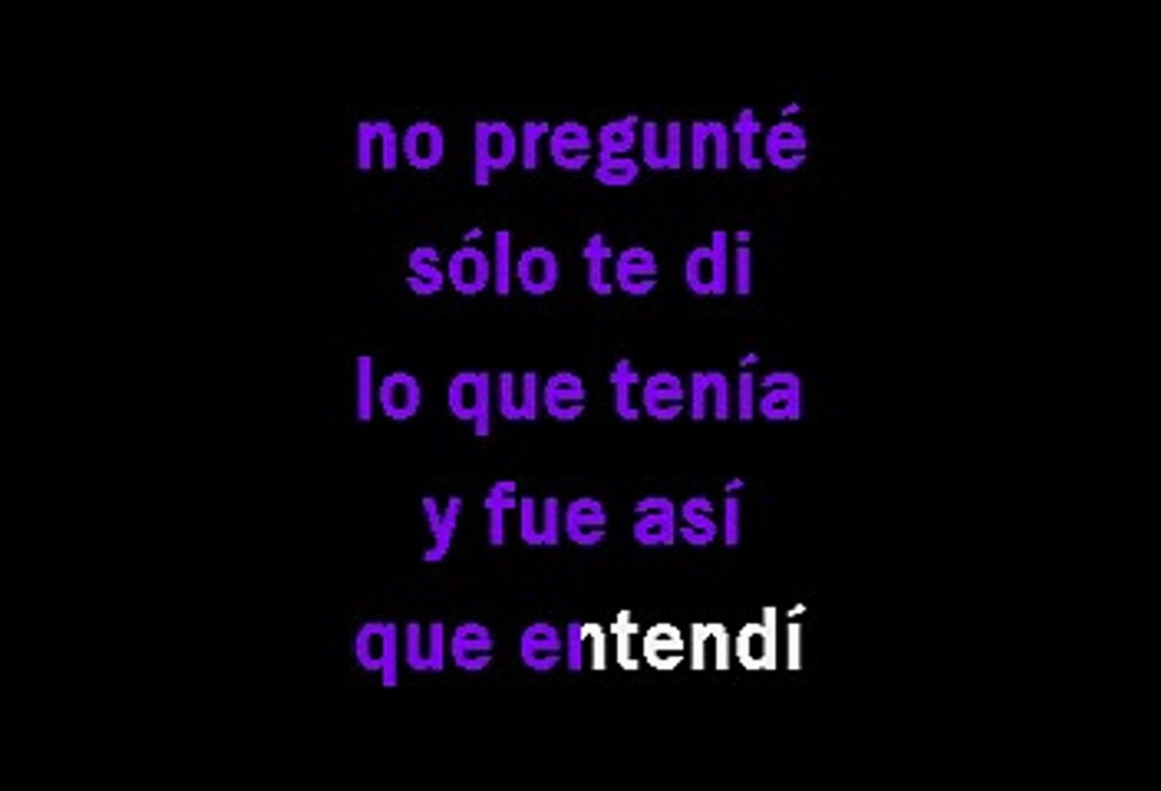 Yuridia - Ahora entendí (Karaoke)