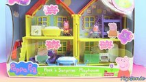 Peppa Pig BBQ Time Play-Doh Hamburgers Pedro Pony and Peppa Pig Peek N Surprise Dough Chee