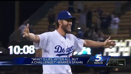 Winner of Warren Spahn Award to be honored in Oklahoma City