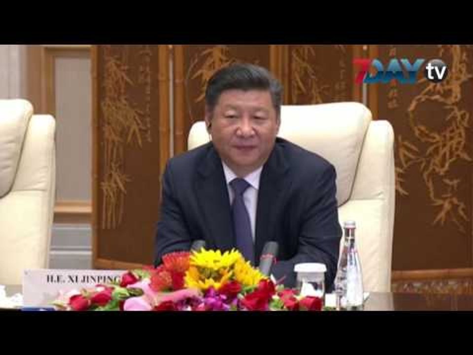 ကိုရီးယား ကၽြန္းဆြယ္အနီးမွာ အေမရိကန္ စစ္ေရးလႈပ္ရွားမႈေတြ ေလွ်ာ့ခ်သင့္တယ္လုိ႔ တ႐ုတ္သမၼတ အႀကံျပဳ