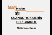 Cuando yo quería ser grande - Alejandro Fernández (Karaoke)