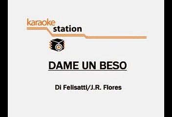 Dame un beso - Yuri (Karaoke)