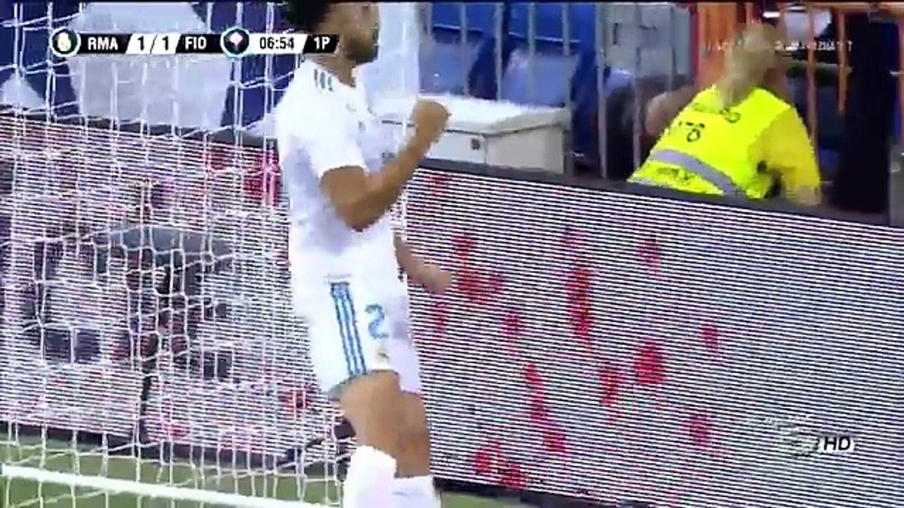 Real Madrid vs Fiorentina 2-1 — Highlights & All Goals — 24_08_2017