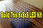 Assembling 3D Led Cube 8x8x8 with DIY KIT