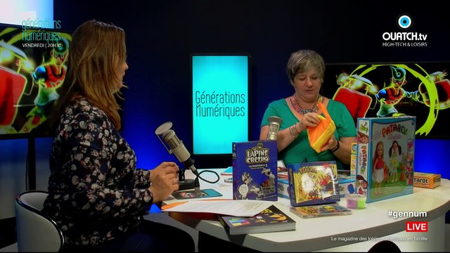 Générations Numériques S04E32 : Les jeux de société et livres pour les vacances