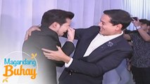 Magandang Buhay: John Lloyd Cruz hugs Christian Bables