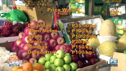 PRICE WATCH: Presyo ng mga prutas sa Balintawak Market