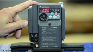 How to program the Mitsubishi D700 series VFD _ AC Inverter (D720, D740)