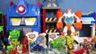 Full Set Dinobots Trasformers Rescue Bots - Unbox/Review - Blades, Boulder, Heatwave and C