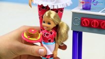 Pancake Chef Doll Playset / Zestaw Barbie Kucharka - I Can Be / Bądź Kim Chcesz - www.Mega