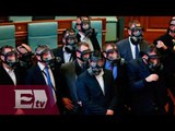 Lanzan gas lacrimógeno en Parlamento de Kosovo / Kimberly Armengol