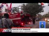 Kebakaran Besar Hanguskan Kantor PLN Mataram