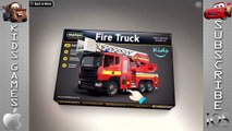 Do excavador fuego para basura Niños aprendizaje calle camión camiones vehículos 3D