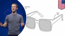 Facebook submits patent for augmented reality glasses