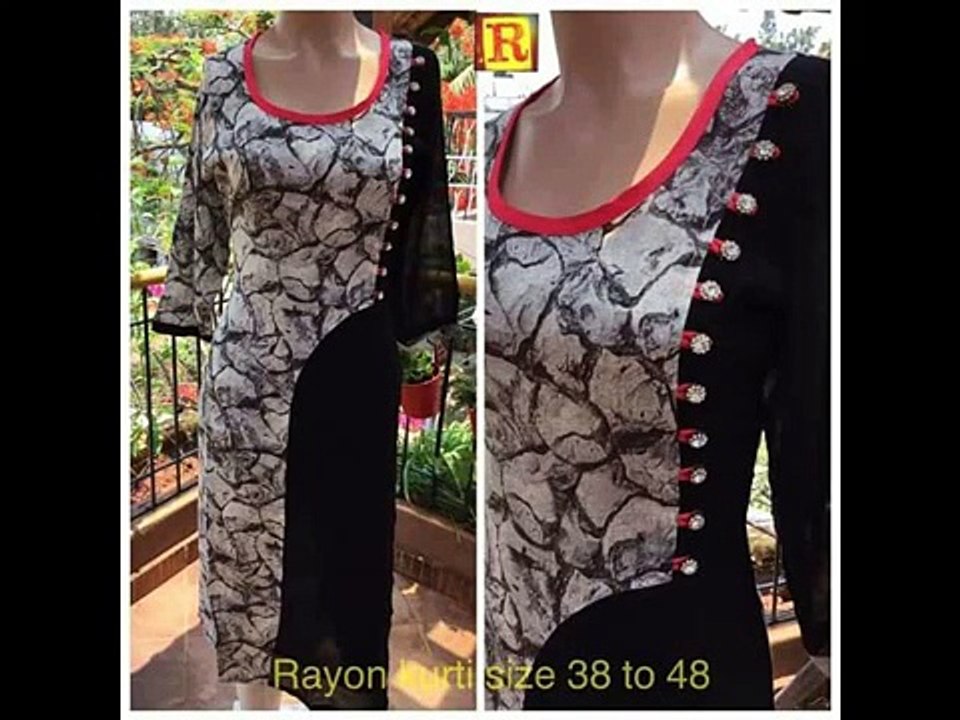 New Beautifull Stylish Kurti    kurta Side Designs 2017 -2018