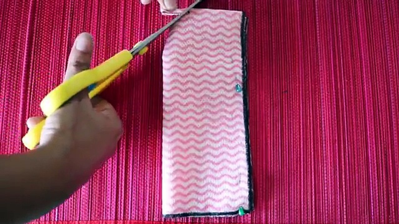 Pom-Pom Circular Poncho from Old Dupattas   Reuse Old Dupattas    Slick and Natty